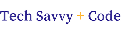 Tech Savvy + Code logo